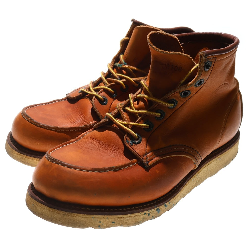 RED WING(レッド ウイング) CLASSIC MOC クラシック モック レースアップ レザーブーツ ブラウン 875