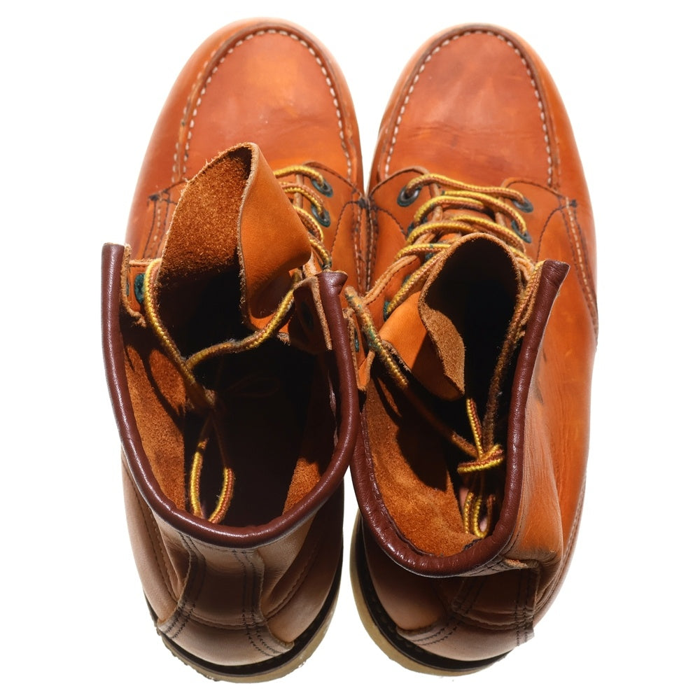 RED WING(レッド ウイング) CLASSIC MOC クラシック モック レースアップ レザーブーツ ブラウン 875