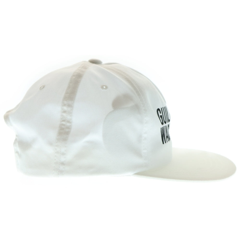 WACKO MARIA(ワコマリア) ×THE BLACK EYE PATCH 6 PANEL CAP ザブラックアイパッチ ロゴ刺繍 6パネルキャップ 帽子 ホワイト