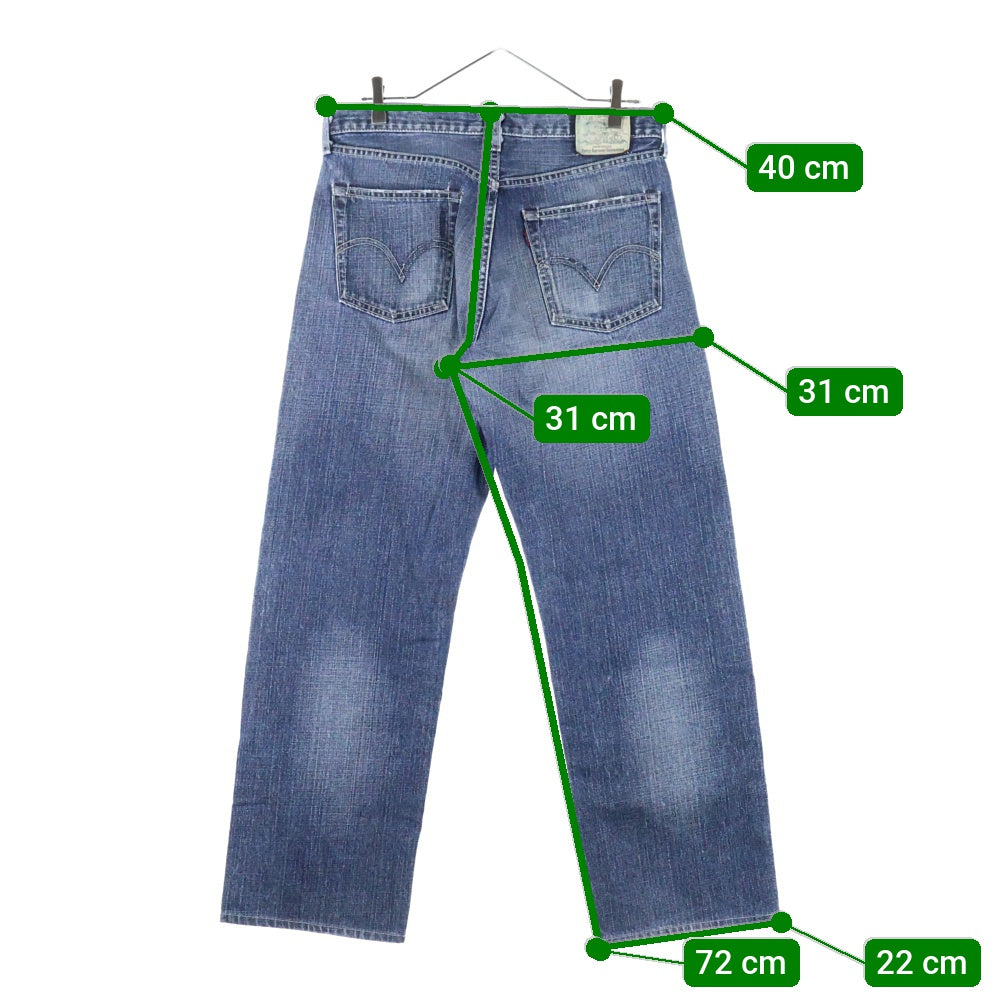 Levi's(リーバイス) 00S 503 ボタン裏J38 ジップフライ ストレート デニムパンツ インディゴ 503-03