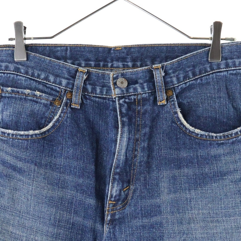 Levi's(リーバイス) 534 ボタン裏刻印無し ジップフライ ストレート デニムパンツ インディゴ UL534-02