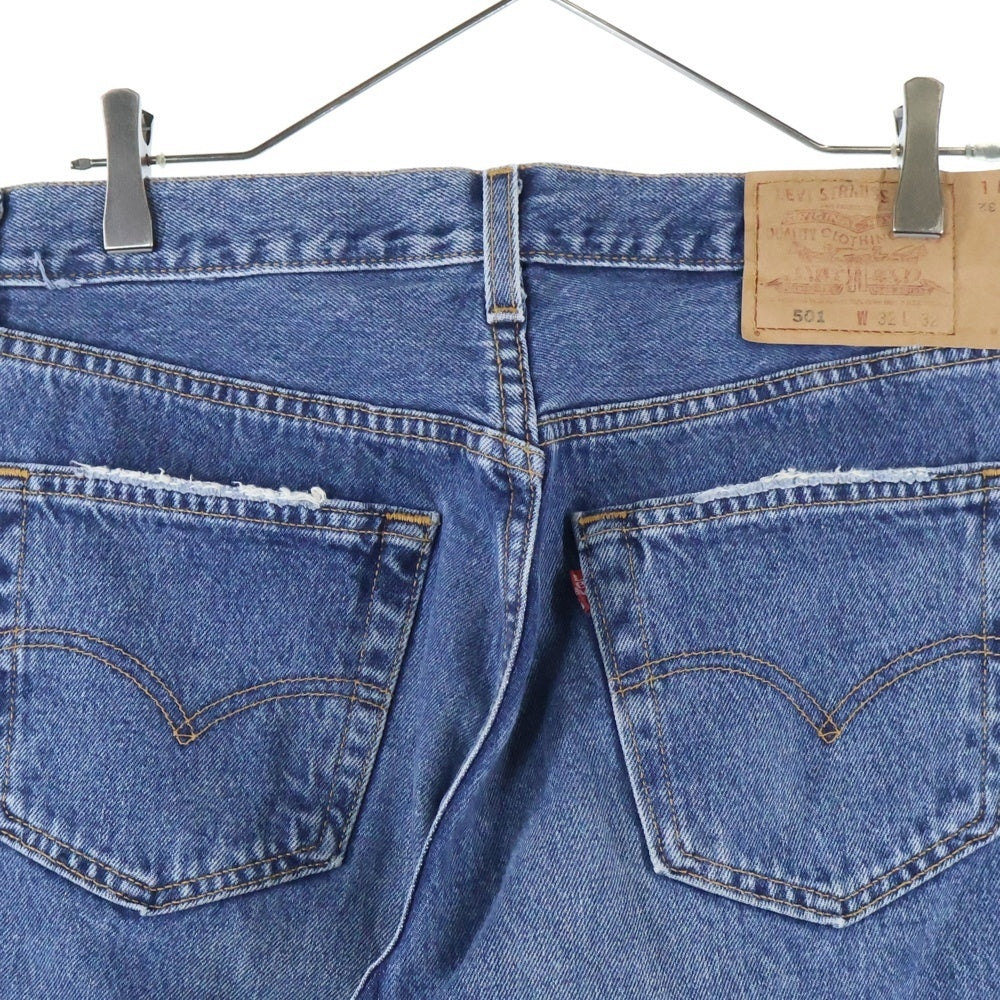 Levi's(リーバイス) 90S 501 ボタン裏501 ボタンフライ ストレート デニムパンツ インディゴ