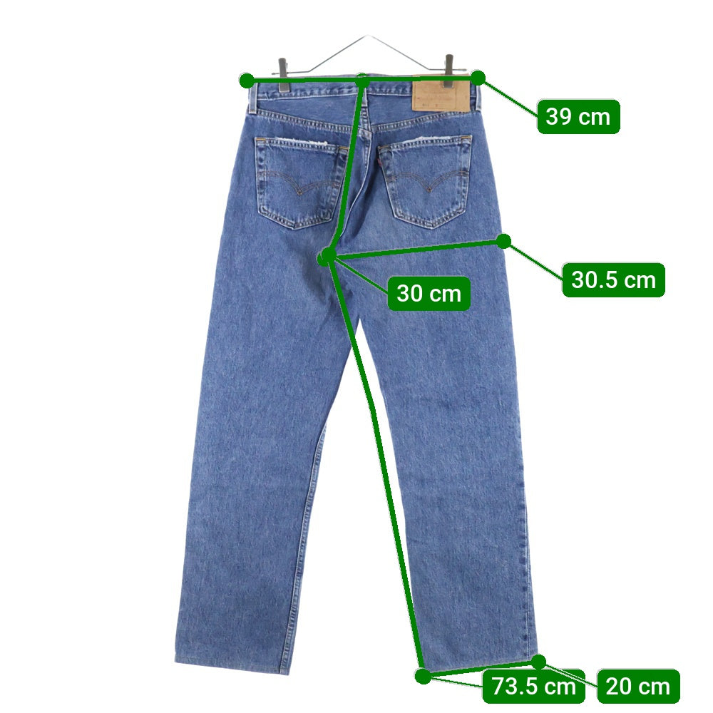 Levi's(リーバイス) 90S 501 ボタン裏501 ボタンフライ ストレート デニムパンツ インディゴ