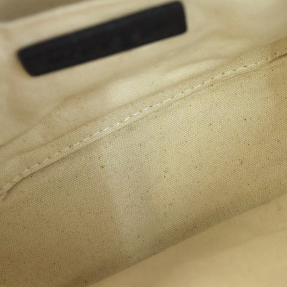 MOUSSY(マウジー) 総柄 ミニショルダーバック ベージュ/ブラック