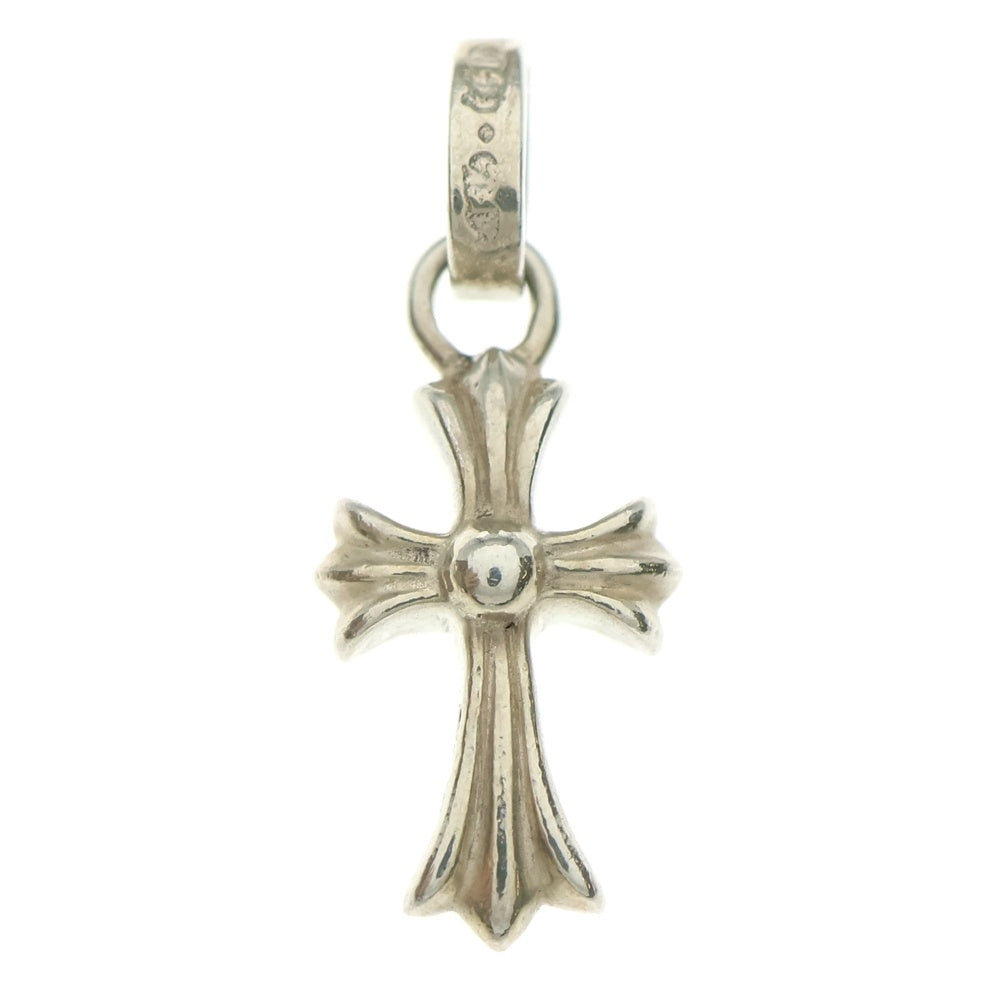 CHROME HEARTS(クロムハーツ) CRS BBYFAT P DMND ベイビーファットクロス PAVEダイヤ ペンダントトップ シルバー BCA234