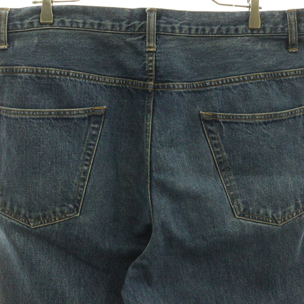 NO BRAND(ノーブランド) URSELF TYPE BOB ユアセルフ タイプボブ ジップフライ テーパードデニムパンツ インディゴ