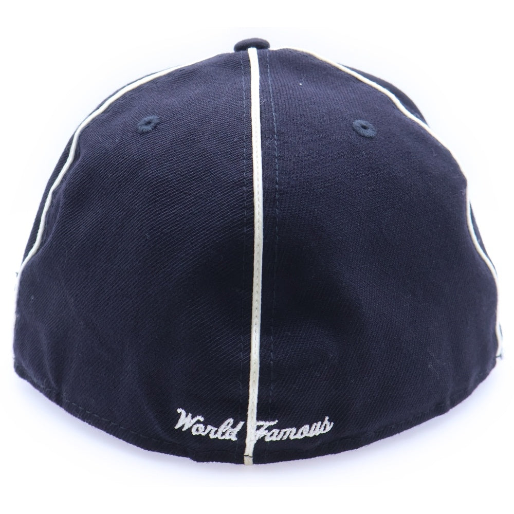 SUPREME(シュプリーム) 17SS ×New Era Box Logo 6-Panel Cap ボックスロゴ ベースボールキャップ 帽子 ネイビー