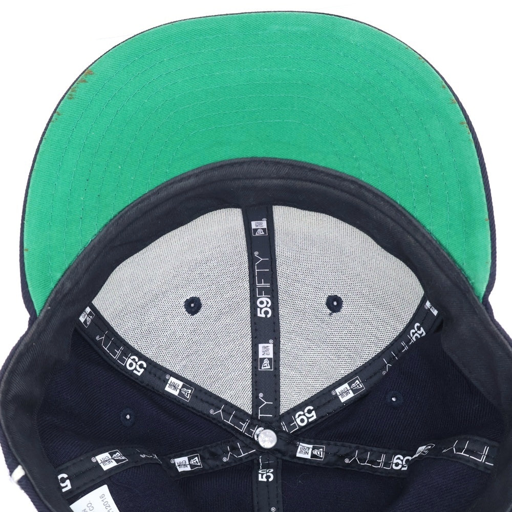 SUPREME(シュプリーム) 17SS ×New Era Box Logo 6-Panel Cap ボックスロゴ ベースボールキャップ 帽子 ネイビー