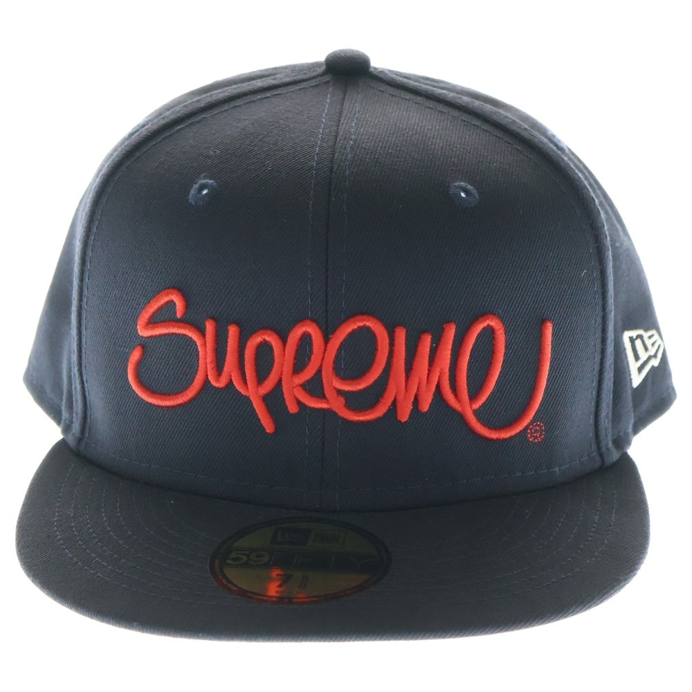 SUPREME(シュプリーム) 22SS×New Era Handstyle cap ニューエラ ハンドスタイル キャップ ネイビー
