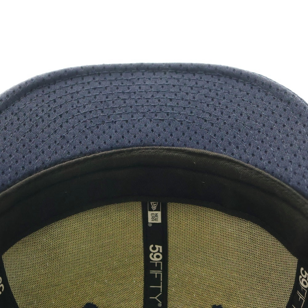 SUPREME(シュプリーム) 18SS ×NEWERA Mesh Box Logo Cap ニューエラ ボックスロゴデザイン メッシュキャップ ネイビー