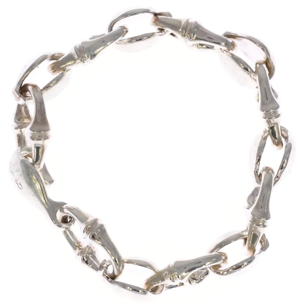 NO BRAND(ノーブランド) here's ヒアーズ SPINAL COLUMN BRACELET 301 スパイナル コラム ブレスレット シルバー