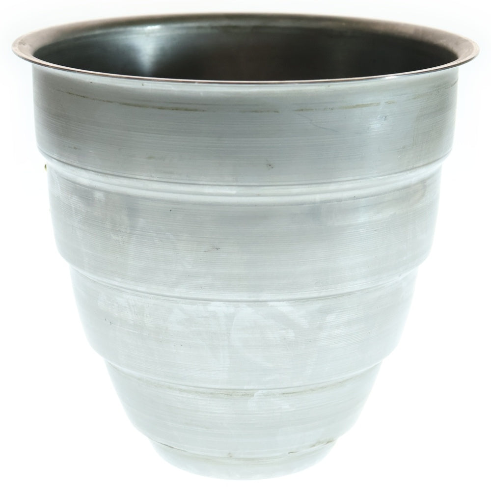 m&m(エムアンドエム) ×MASSES POT TYPE 1 - Chrysails STEEL / MEDIUM マシス クリサリス 鉄鉢 ポット シルバー