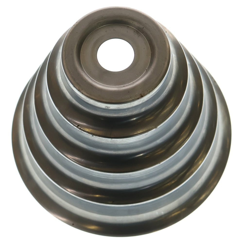 m&m(エムアンドエム) ×MASSES POT TYPE 8 - CLIFF STEEL / MEDIUM マシス クリフ 鉄鉢 ポット シルバー