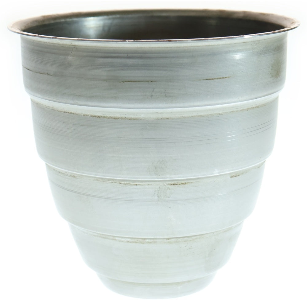 m&m(エムアンドエム) ×MASSES POT TYPE 1 - Chrysails STEEL / MEDIUM マシス クリサリス 鉄鉢 ポット シルバー