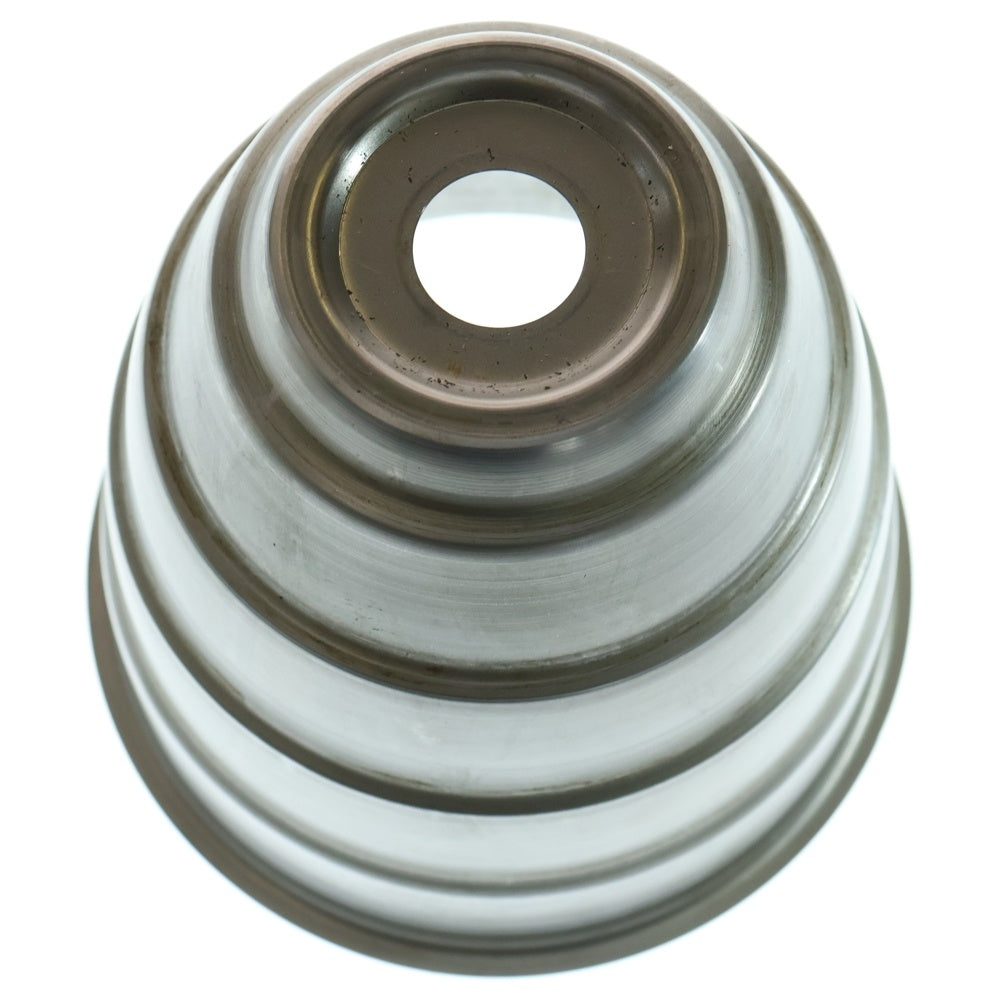 m&m(エムアンドエム) ×MASSES POT TYPE 1 - Chrysails STEEL / MEDIUM マシス クリサリス 鉄鉢 ポット シルバー