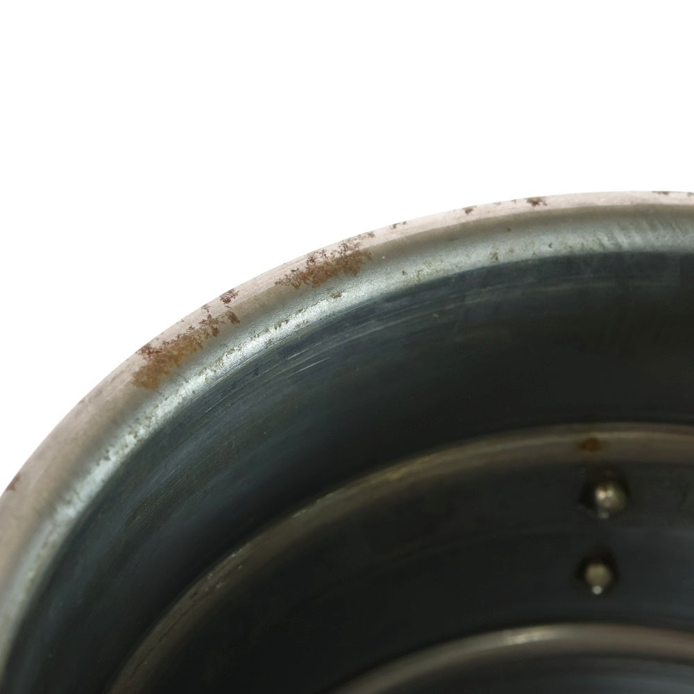 m&m(エムアンドエム) ×MASSES POT TYPE 1 - Chrysails STEEL / MEDIUM マシス クリサリス 鉄鉢 ポット シルバー