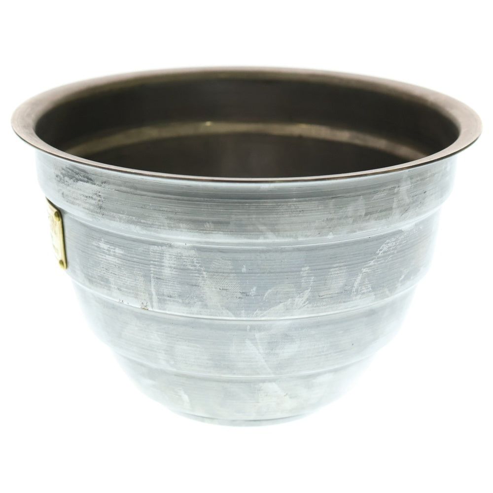 m&m(エムアンドエム) ×MASSES POT TYPE 4 - TERMIT STEEL / MEDIUM マシス ターミット 鉄鉢 ポット シルバー