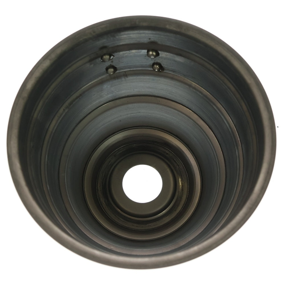 m&m(エムアンドエム) ×MASSES POT TYPE 4 - TERMIT STEEL / MEDIUM マシス ターミット 鉄鉢 ポット シルバー