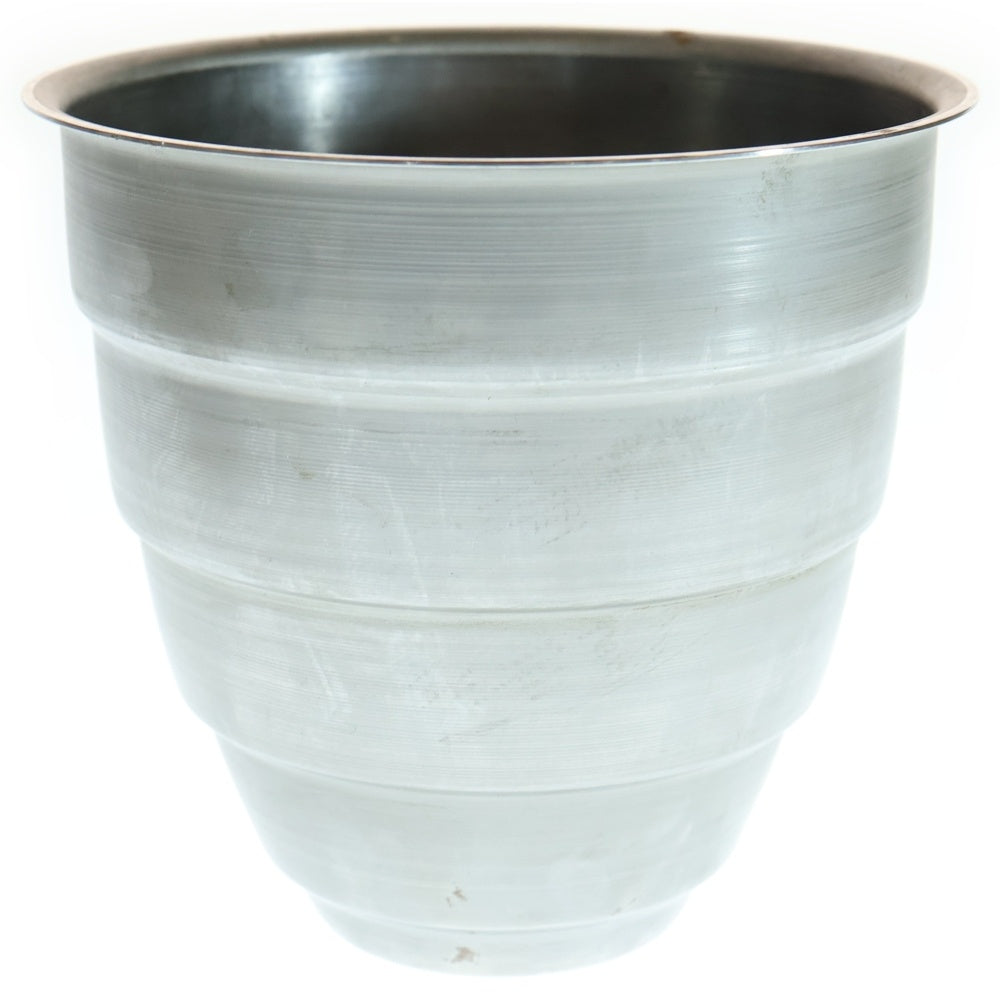 m&m(エムアンドエム) ×MASSES POT TYPE 1 - Chrysails STEEL / MEDIUM マシス クリサリス 鉄鉢 ポット シルバー