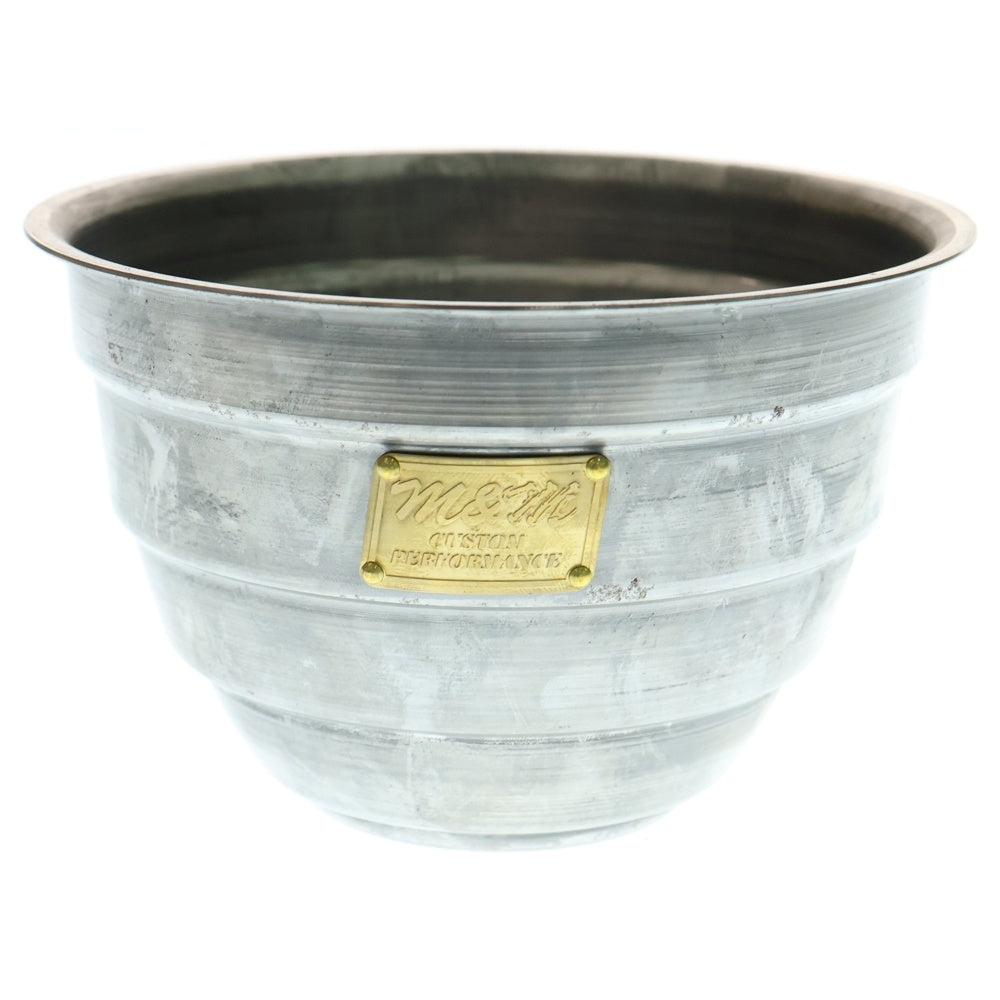 m&m(エムアンドエム) ×MASSES POT TYPE 4 - TERMIT STEEL / MEDIUM マシス ターミット 鉄鉢 ポット シルバー