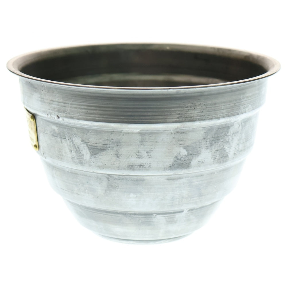 m&m(エムアンドエム) ×MASSES POT TYPE 4 - TERMIT STEEL / MEDIUM マシス ターミット 鉄鉢 ポット シルバー