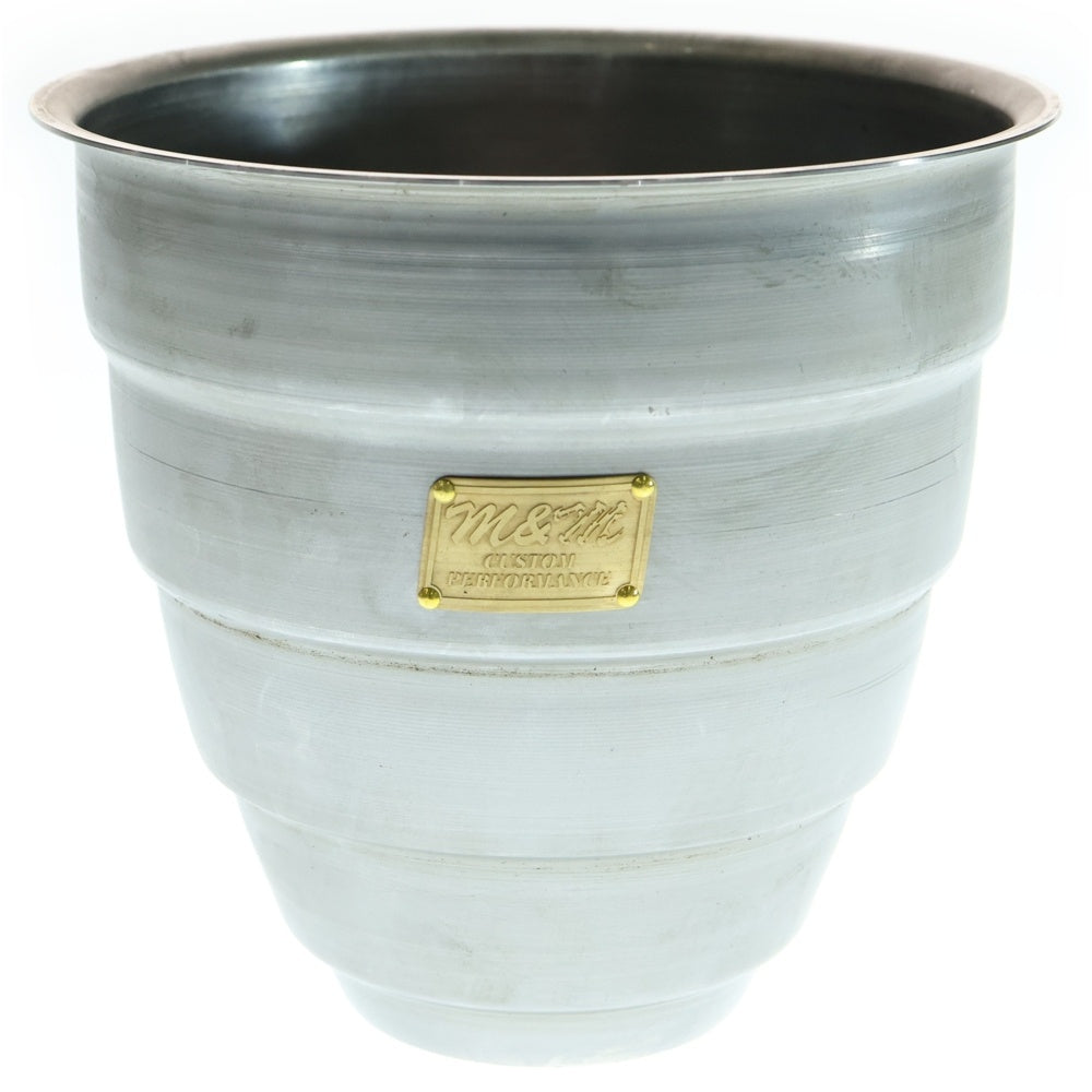 m&m(エムアンドエム) ×MASSES POT TYPE 1 - Chrysails STEEL / MEDIUM マシス クリサリス 鉄鉢 ポット シルバー