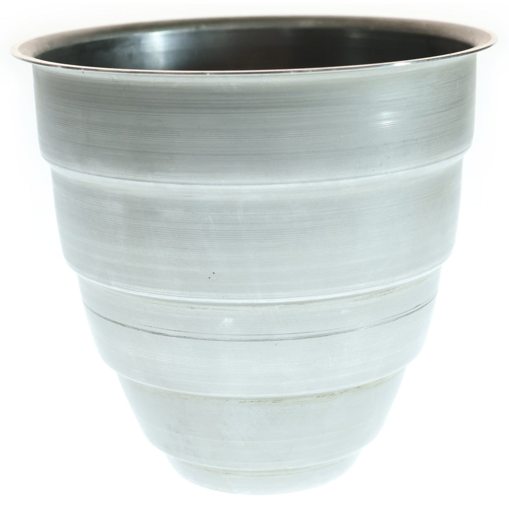 m&m(エムアンドエム) ×MASSES POT TYPE 1 - Chrysails STEEL / MEDIUM マシス クリサリス 鉄鉢 ポット シルバー