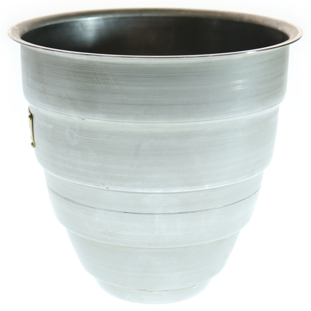 m&m(エムアンドエム) ×MASSES POT TYPE 1 - Chrysails STEEL / MEDIUM マシス クリサリス 鉄鉢 ポット シルバー