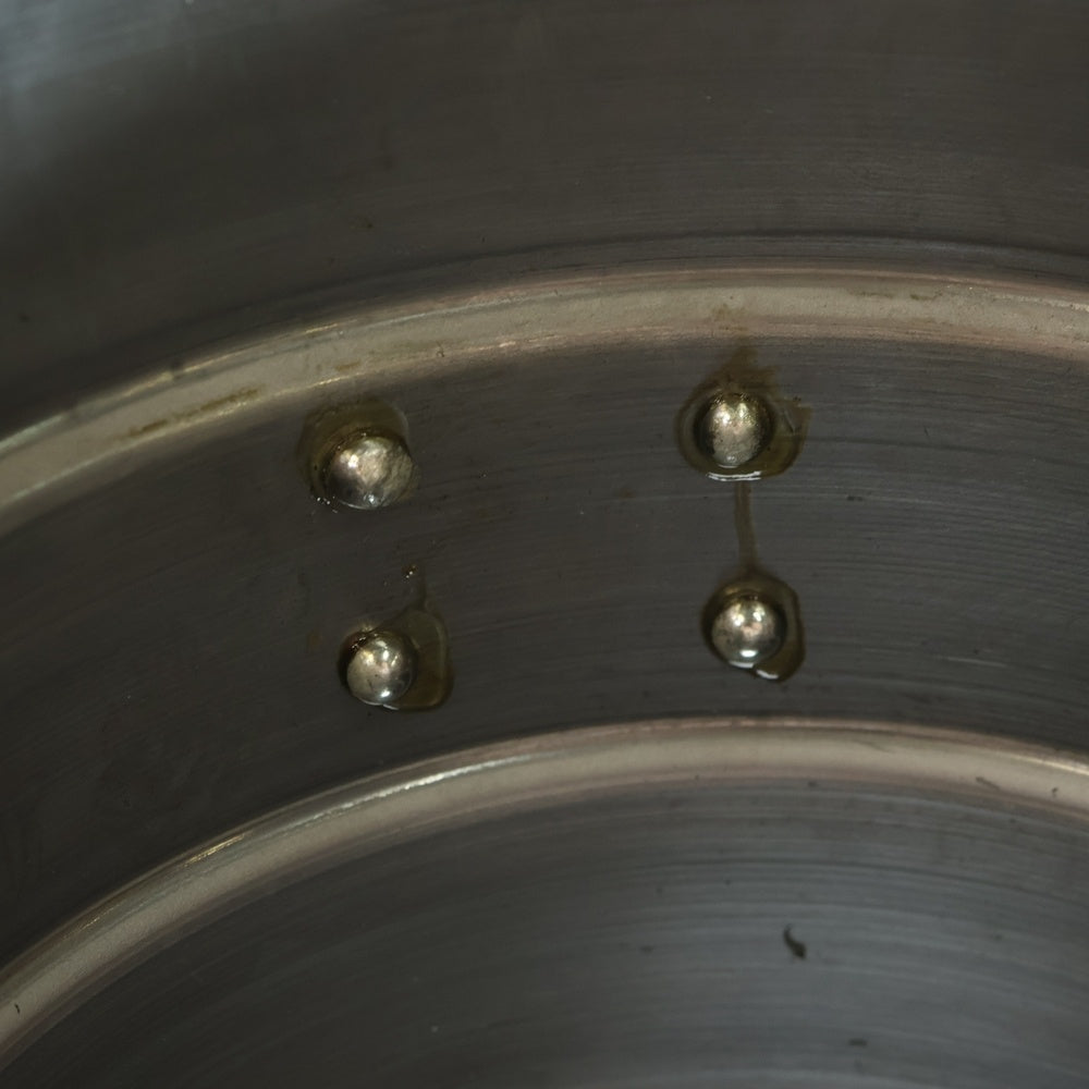 m&m(エムアンドエム) ×MASSES POT TYPE 1 - Chrysails STEEL / MEDIUM マシス クリサリス 鉄鉢 ポット シルバー