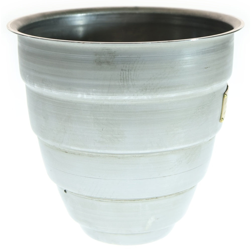 m&m(エムアンドエム) ×MASSES POT TYPE 1 - Chrysails STEEL / MEDIUM マシス クリサリス 鉄鉢 ポット シルバー