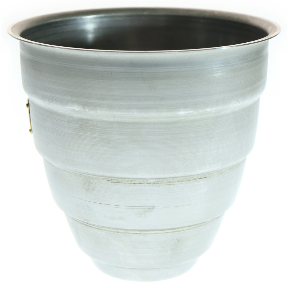 m&m(エムアンドエム) ×MASSES POT TYPE 1 - Chrysails STEEL / MEDIUM マシス クリサリス 鉄鉢 ポット シルバー