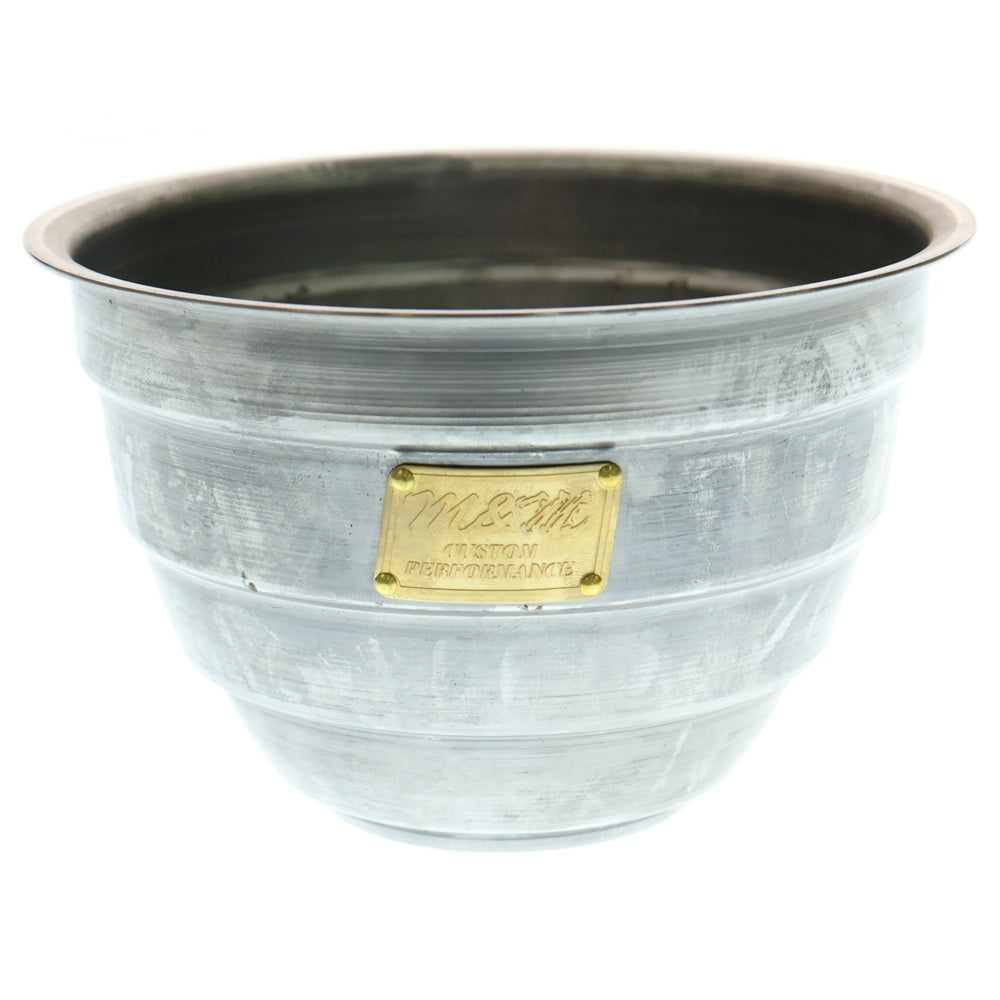 m&m(エムアンドエム) ×MASSES POT TYPE 4 - TERMIT STEEL / MEDIUM マシス ターミット 鉄鉢 ポット シルバー