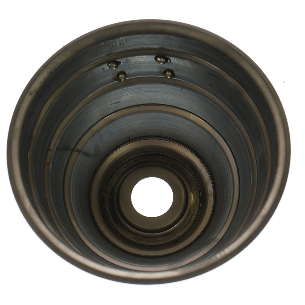 m&m(エムアンドエム) ×MASSES POT TYPE 4 - TERMIT STEEL / MEDIUM マシス ターミット 鉄鉢 ポット シルバー