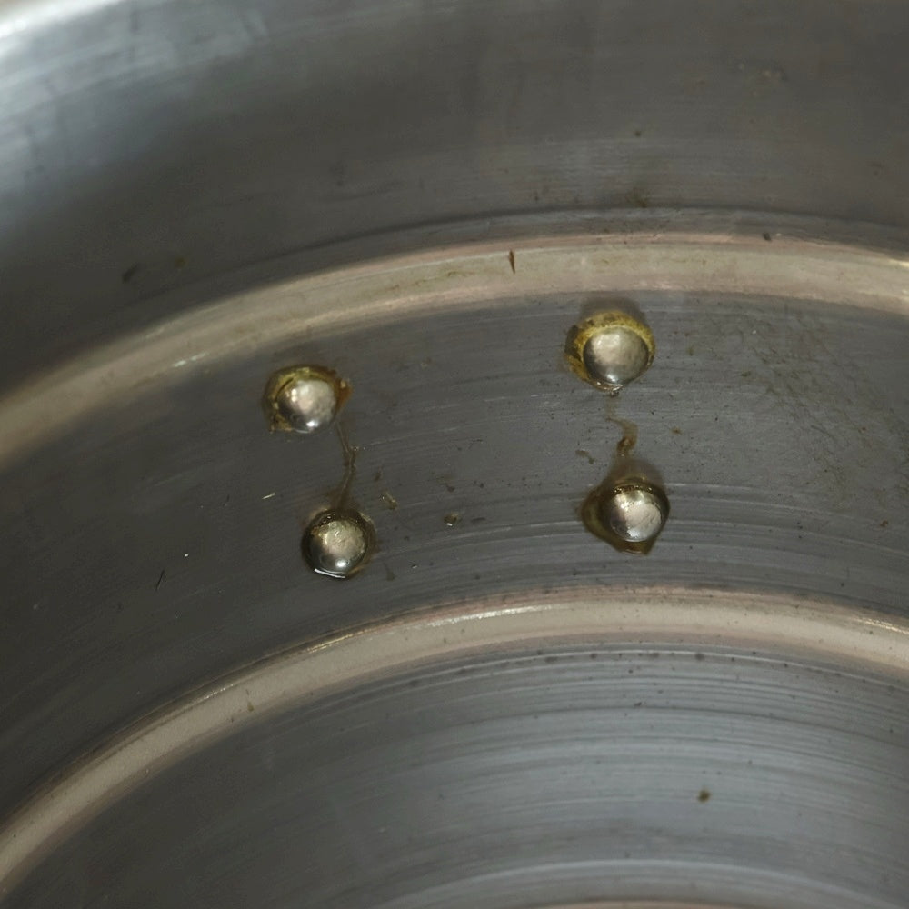 m&m(エムアンドエム) ×MASSES POT TYPE 1 - Chrysails STEEL / MEDIUM マシス クリサリス 鉄鉢 ポット シルバー