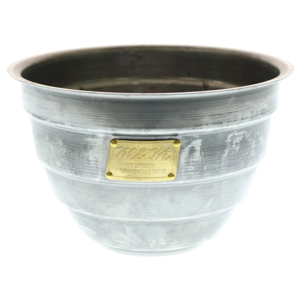 m&m(エムアンドエム) ×MASSES POT TYPE 4 - TERMIT STEEL / MEDIUM マシス ターミット 鉄鉢 ポット シルバー