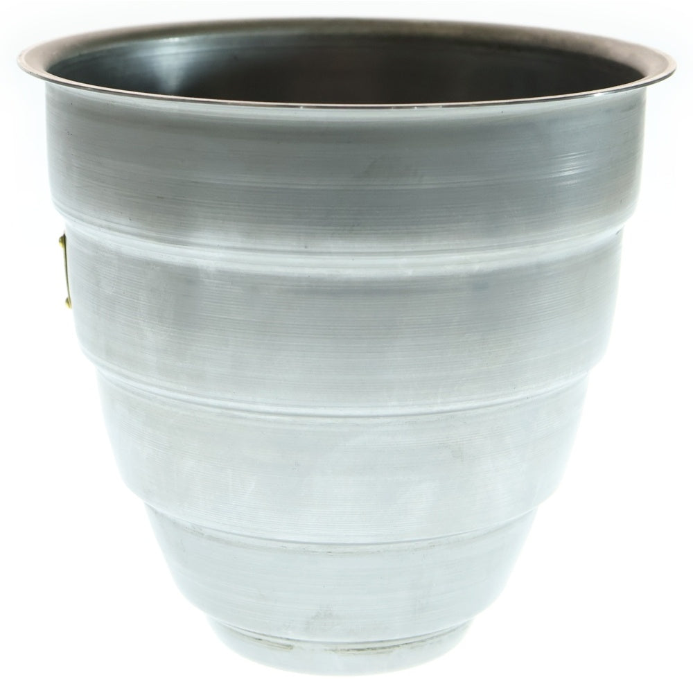 m&m(エムアンドエム) ×MASSES POT TYPE 1 - Chrysails STEEL / MEDIUM マシス クリサリス 鉄鉢 ポット シルバー