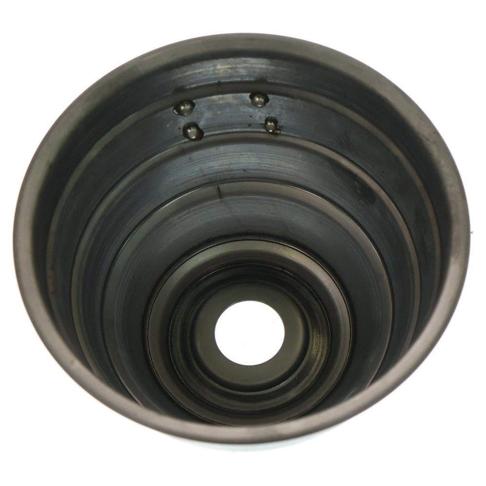 m&m(エムアンドエム) ×MASSES POT TYPE 4 - TERMIT STEEL / MEDIUM マシス ターミット 鉄鉢 ポット シルバー