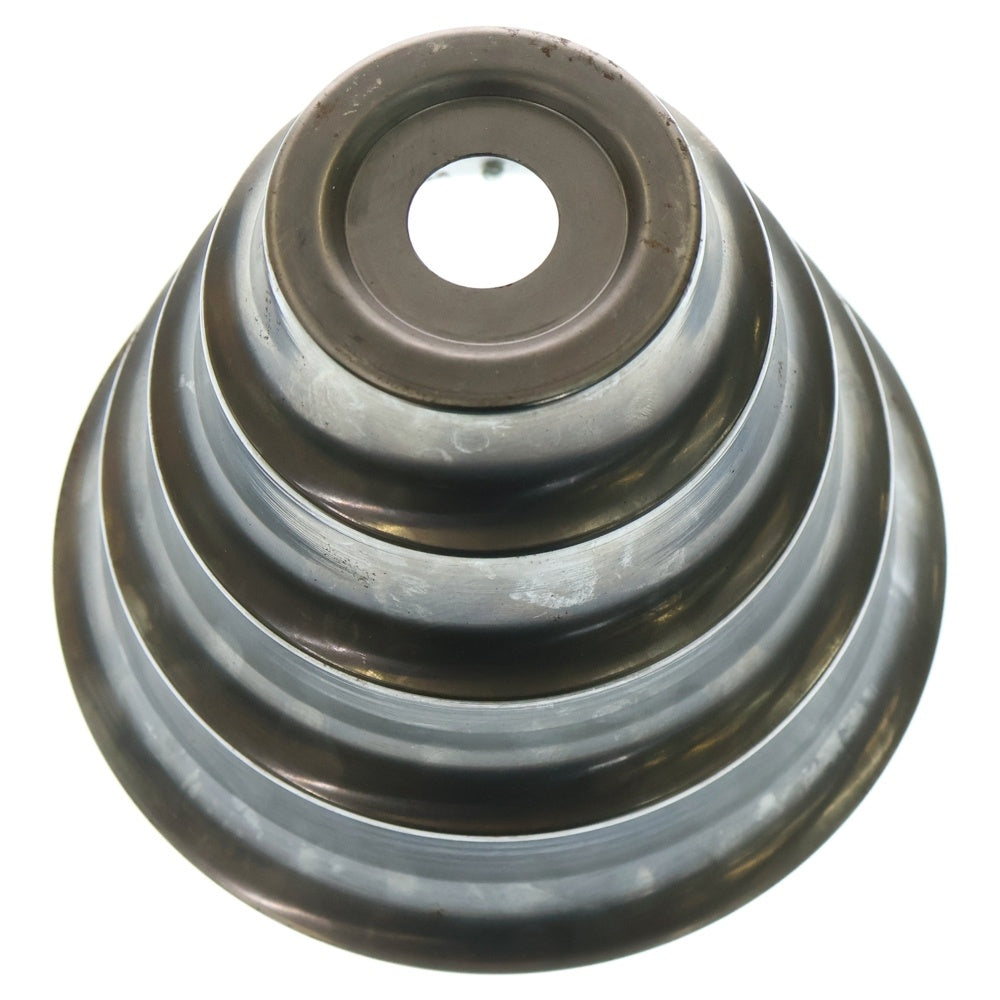 m&m(エムアンドエム) ×MASSES POT TYPE 8 - CLIFF STEEL / MEDIUM マシス クリフ 鉄鉢 ポット シルバー