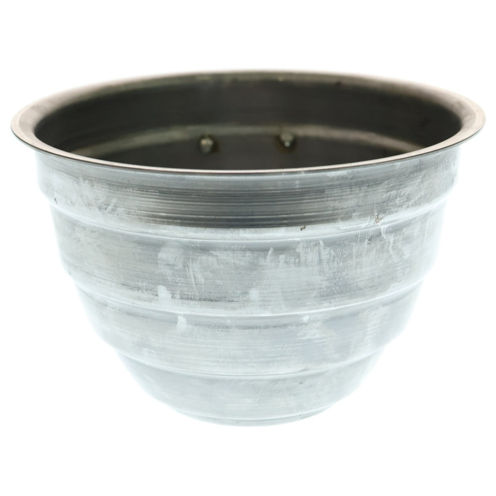 m&m(エムアンドエム) ×MASSES POT TYPE 4 - TERMIT STEEL / MEDIUM マシス ターミット 鉄鉢 ポット シルバー