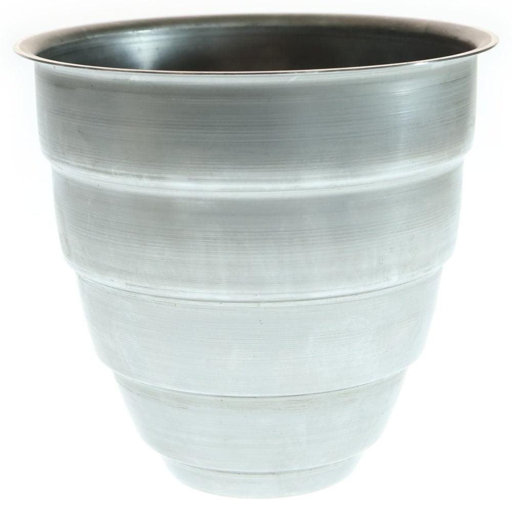 m&m(エムアンドエム) ×MASSES POT TYPE 1 - Chrysails STEEL / MEDIUM マシス クリサリス 鉄鉢 ポット シルバー