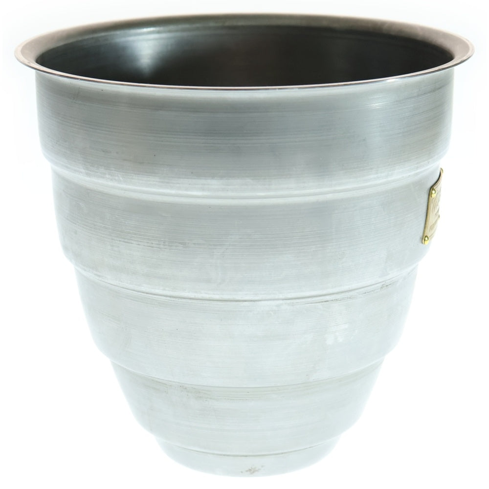 m&m(エムアンドエム) ×MASSES POT TYPE 1 - Chrysails STEEL / MEDIUM マシス クリサリス 鉄鉢 ポット シルバー
