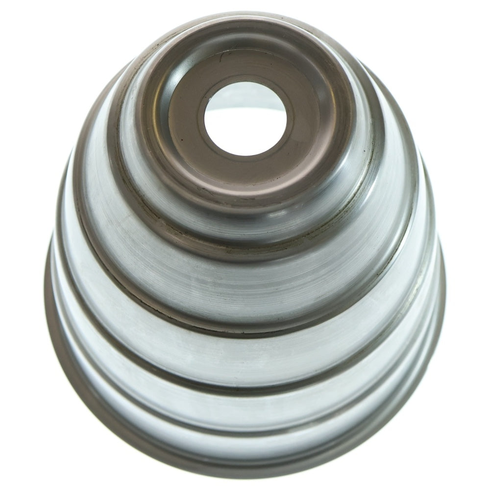 m&m(エムアンドエム) ×MASSES POT TYPE 1 - Chrysails STEEL / MEDIUM マシス クリサリス 鉄鉢 ポット シルバー