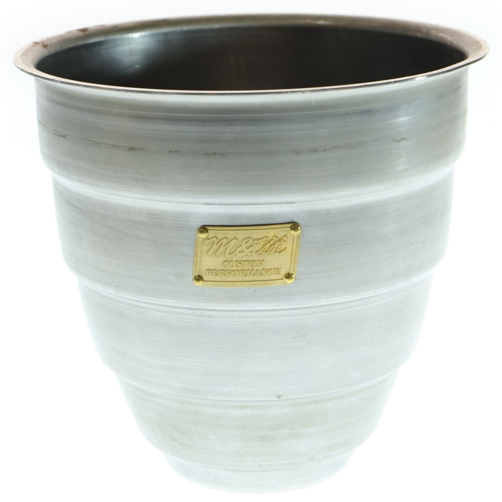 m&m(エムアンドエム) ×MASSES POT TYPE 1 - Chrysails STEEL / MEDIUM マシス クリサリス 鉄鉢 ポット シルバー