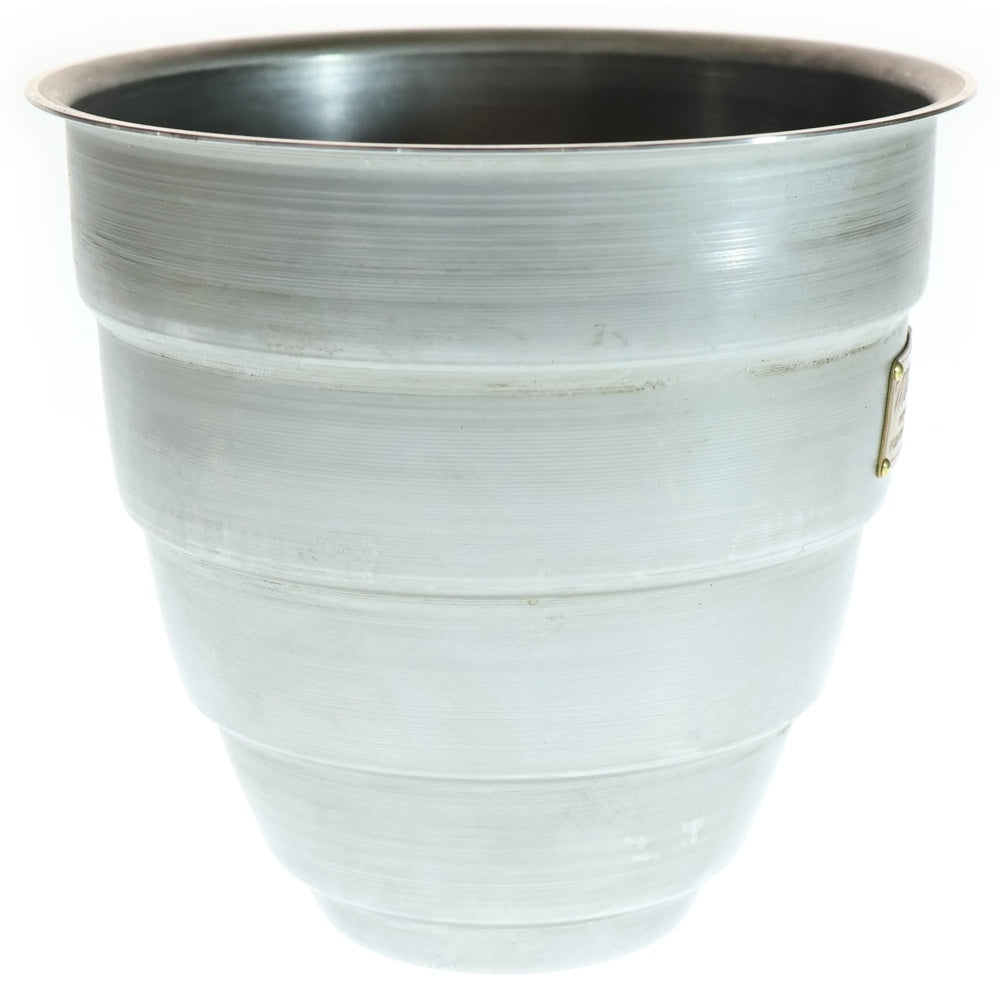 m&m(エムアンドエム) ×MASSES POT TYPE 1 - Chrysails STEEL / MEDIUM マシス クリサリス 鉄鉢 ポット シルバー