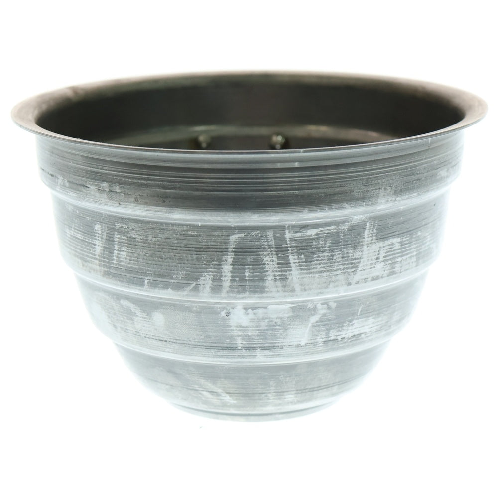 m&m(エムアンドエム) ×MASSES POT TYPE 4 - TERMIT STEEL / MEDIUM マシス ターミット 鉄鉢 ポット シルバー