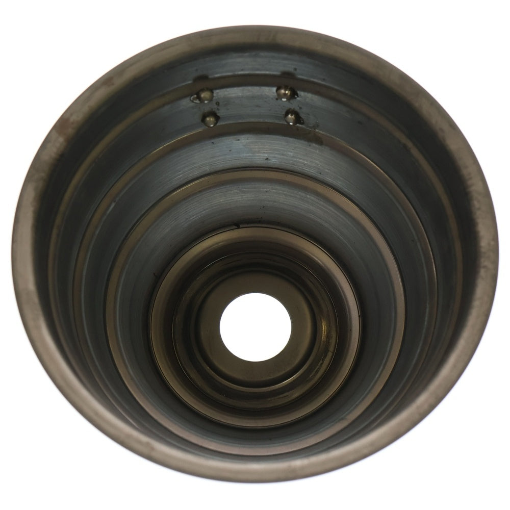 m&m(エムアンドエム) ×MASSES POT TYPE 4 - TERMIT STEEL / MEDIUM マシス ターミット 鉄鉢 ポット シルバー