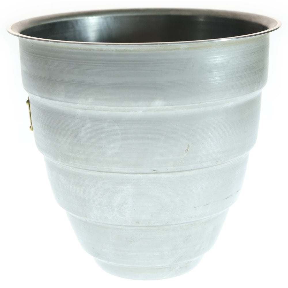 m&m(エムアンドエム) ×MASSES POT TYPE 1 - Chrysails STEEL / MEDIUM マシス クリサリス 鉄鉢 ポット シルバー