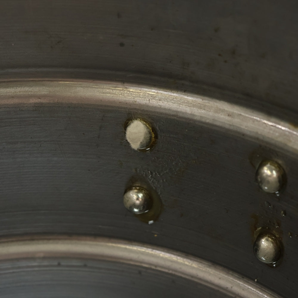 m&m(エムアンドエム) ×MASSES POT TYPE 1 - Chrysails STEEL / MEDIUM マシス クリサリス 鉄鉢 ポット シルバー