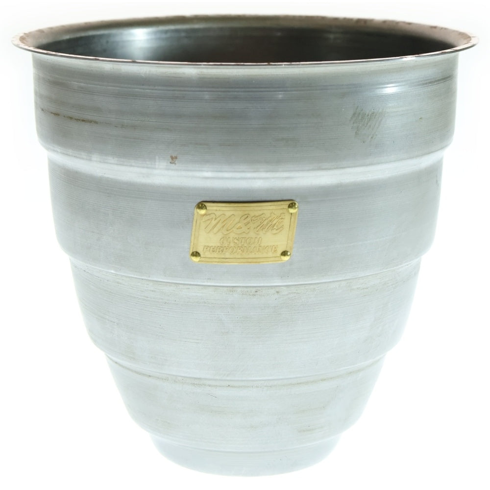 m&m(エムアンドエム) ×MASSES POT TYPE 1 - Chrysails STEEL / MEDIUM マシス クリサリス 鉄鉢 ポット シルバー