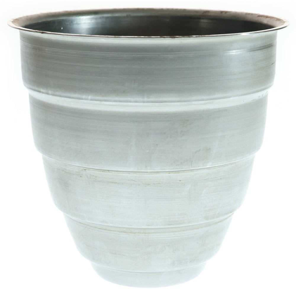 m&m(エムアンドエム) ×MASSES POT TYPE 1 - Chrysails STEEL / MEDIUM マシス クリサリス 鉄鉢 ポット シルバー